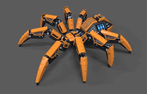 Robot Spider - 3D Model by cat007