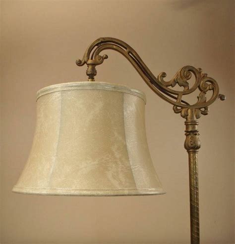 Bridge Floor Lamp Shade Faux Leather for Antique Lamp Tailor Made Lampshades | eBay