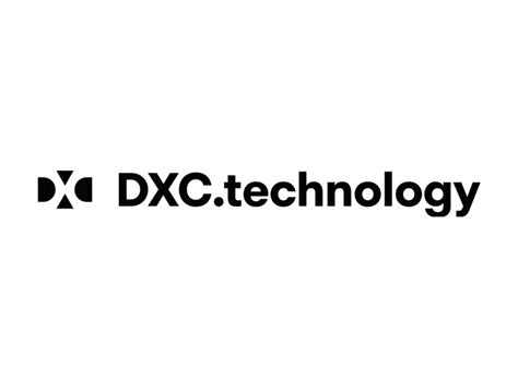 DXC Technology Black Logo PNG vector in SVG, PDF, AI, CDR format