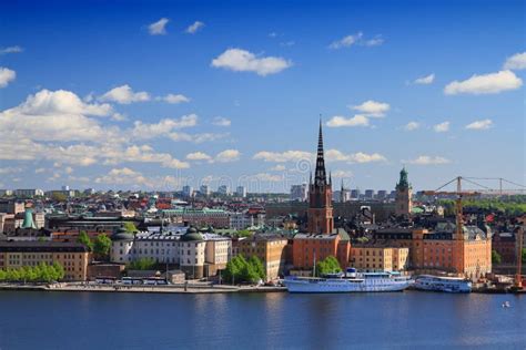 Stockholm City Skyline, Sweden Editorial Photo - Image of swedish, stockholm: 258884771