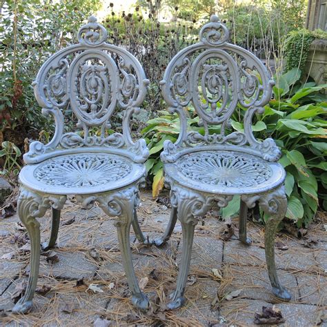 Ornate Vintage Cast Iron Garden Chairs | EBTH