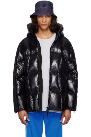 Moncler Genius: Moncler x adidas Originals Black Beiser Down Jacket ...