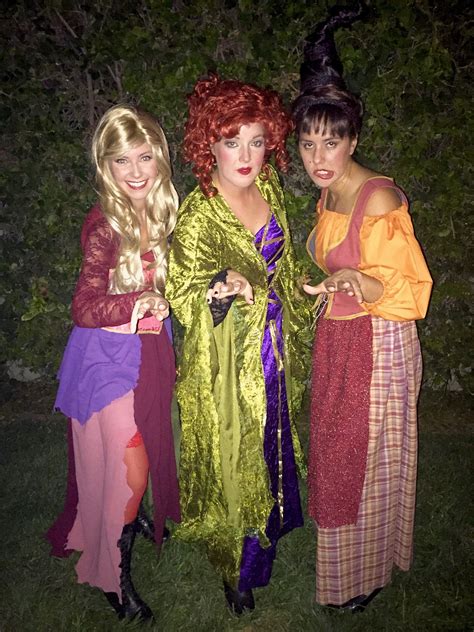 Sanderson sisters Halloween costumes | Sister halloween costumes, Halloween costumes, Costumes