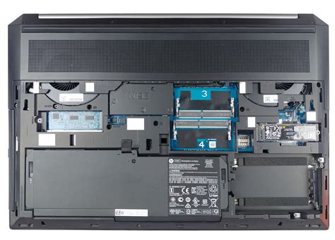 Inside HP ZBook 17 G6 – disassembly and upgrade options