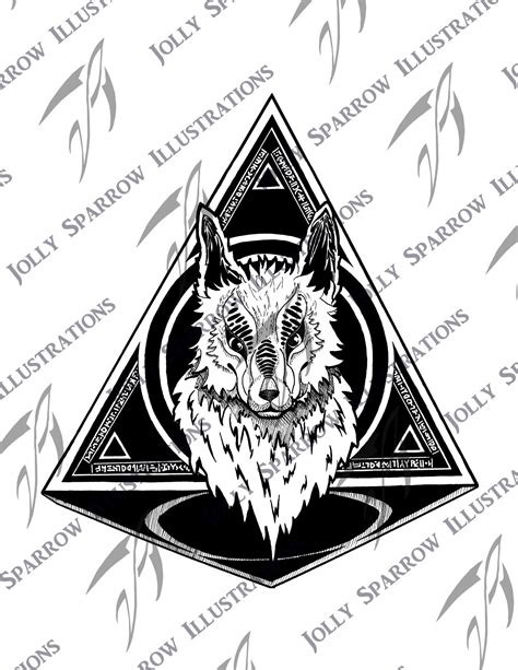 Loth Wolf Art Print - Etsy