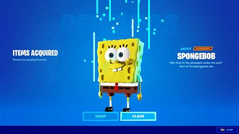 spongebob in fortnite - tattoototattoos