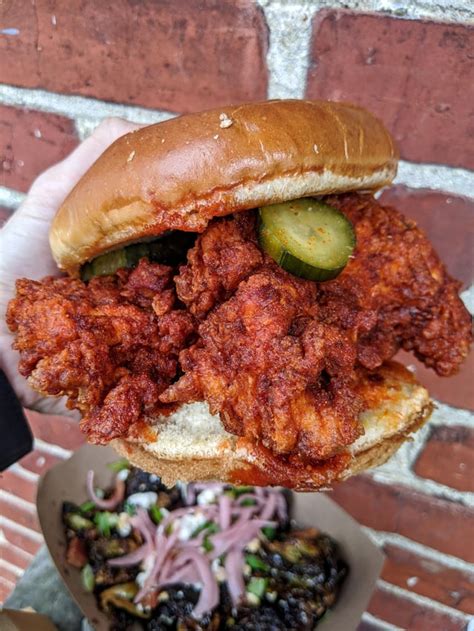 [I Ate] A Nashville Hot Chicken Sandwich : food