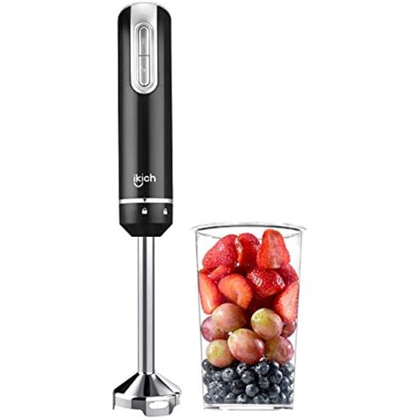 IKICH-Hand Blender Stick, Immersion With 800ml BPA-Free Beaker, Stainless Steel | eBay