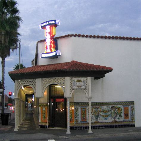 Front Entrance of Columbia Restaurant in Ybor City