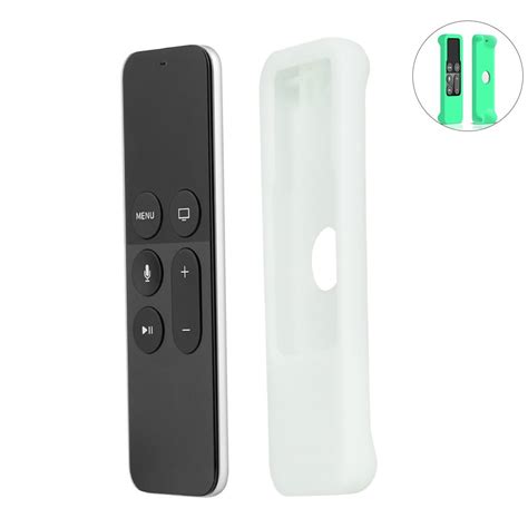 Protective Case for Apple TV 4K 4th Gen Siri Remote Control Silicone Anti-scratch Remote Control ...