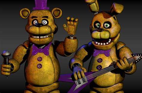 Fredbear and SpringBonnie by luizcrafted on DeviantArt