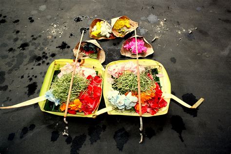 Horison Seminyak Bali: Canang Sari, daily of Balinese ritual