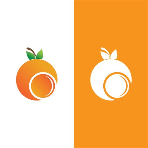 Orange logo design 8961099 Vector Art at Vecteezy