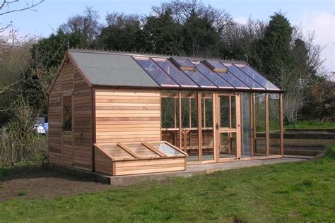 Shed Garden: Garden Shed Greenhouse Combination Plans