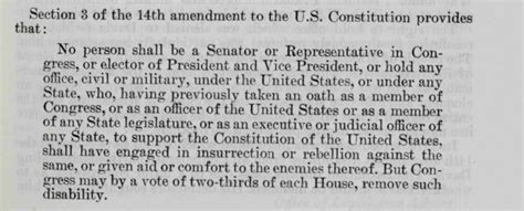 Excluding the President from Section 3 is not “absurd” | by Lessig | Medium