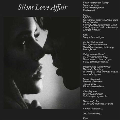 Love Poems : Silent Love Affair : DU Poetry