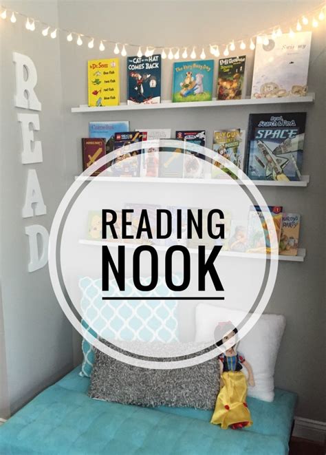 Creating a Reading Nook - Glitter On A Dime