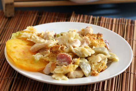 Creamy Bow Tie Pasta With Ham and Cheese Recipe