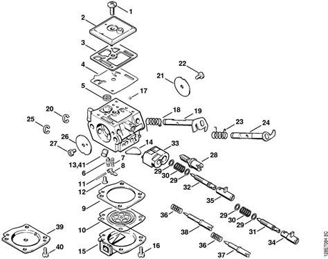 Exploring the Inner Workings: Stihl Carburetor Parts Diagram