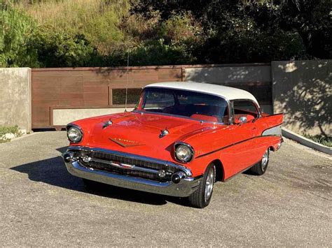 1957 Chevrolet Bel Air Coupe Red RWD Automatic Bel Air - Classic Chevrolet Bel Air 1957 for sale