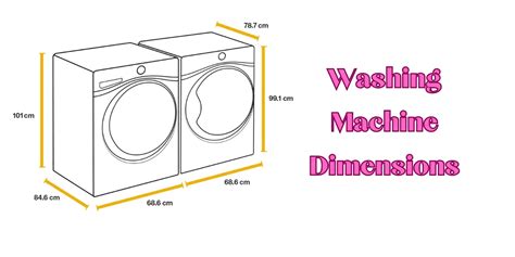 Choosing the Right Washing Machine: Dimensions and Sizes