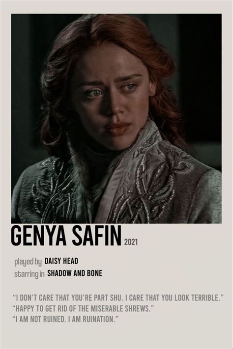 the poster for genya safin's upcoming show