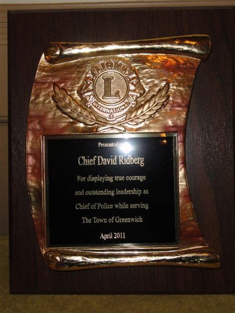 Police Chief Receives Major Award | Greenwich, CT Patch