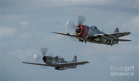 American WW2 Fighter Planes Photograph by Philip Pound - Fine Art America