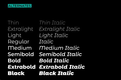 Montserrat Alternates Extra Bold Font | xFonts.pro