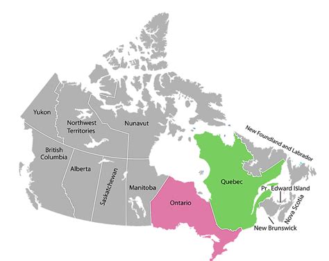 The 5 Regions Of Canada - WorldAtlas