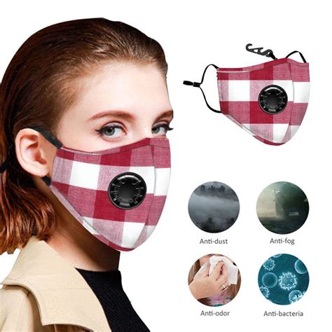 Buy Air Purifying Mask Mouth Muffle Carbon Filter Dust Haze Fog ...