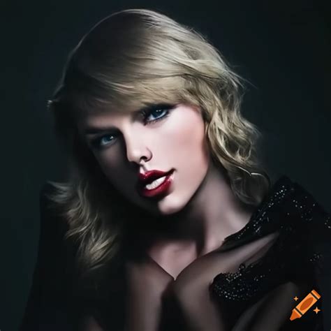 Taylor swift album cover for reputation taylors version on Craiyon