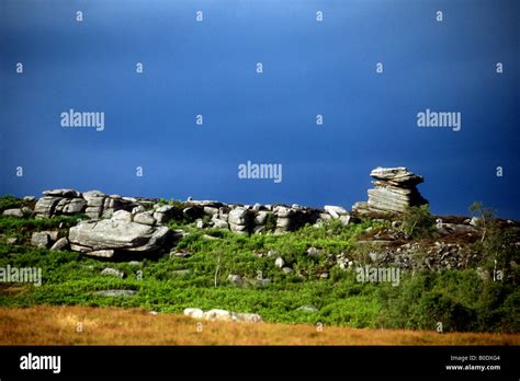 Peak District landscape Stock Photo - Alamy