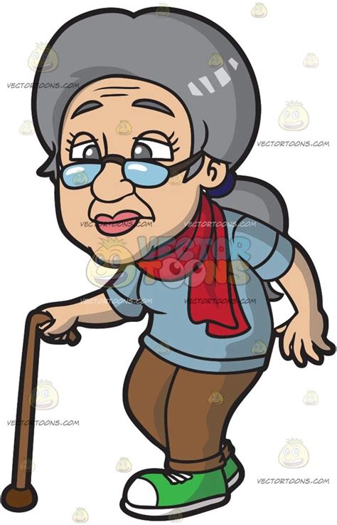 old lady with cane clipart 10 free Cliparts | Download images on ...