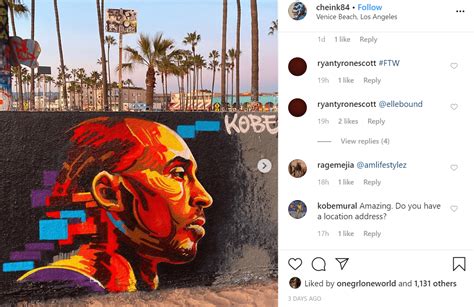 A Guide To Finding All The Kobe Bryant Murals in Los Angeles