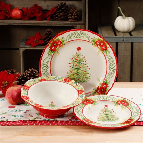 The Pioneer Woman Garland 12-Piece Dinnerware Set – BrickSeek