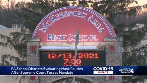 McKeesport Area School District makes mask-wearing optional - YouTube