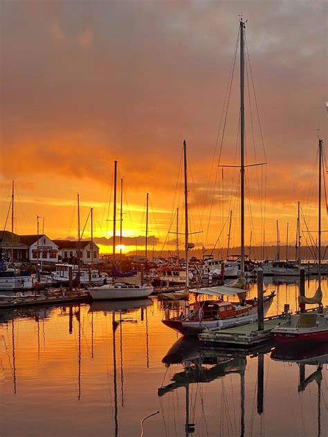 Port Townsend Sunrise Photograph by Jerry Abbott - Fine Art America