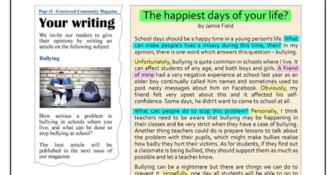 Newspaper Article Example For Students : Newspaper Template Freebie ...