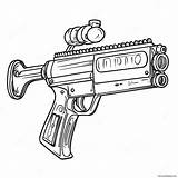 Realistic Machine Gun Coloring Page 44964 35541 sketch template