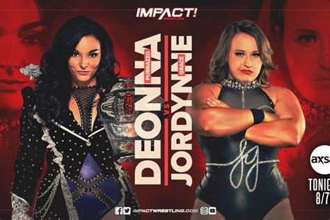 Deonna Purrazzo vs. Jordynne Grace Rounds Out Lineup For March 2 IMPACT ...