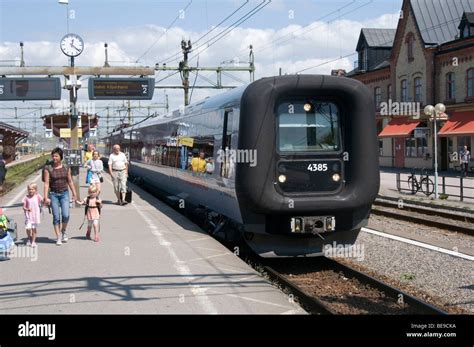 train station varberg sweden swedish railway railways rail way trains ...