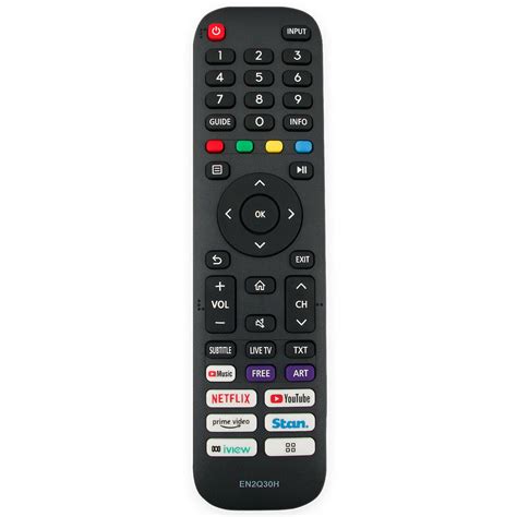 EN2Q30H Remote Replacement for Hisense VIDAA TV 65Q7 65SX 70S5 - ozremote