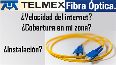 FIBRA ÓPTICA Y MÓDEM DE TELMEX (PREGUNTAS FRECUENTES)