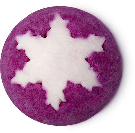 Lush Plum Snow Bubble Bar | Lush Christmas Bath Bombs | POPSUGAR Beauty Photo 7