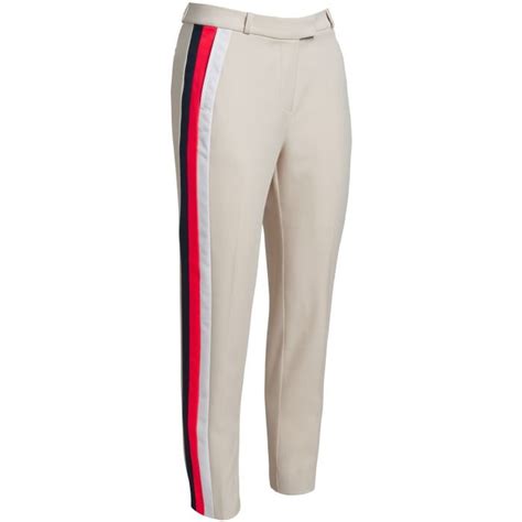 G/FORE Women's Side Stripe Stretch Technical Twill Golf Pants - Carl's ...