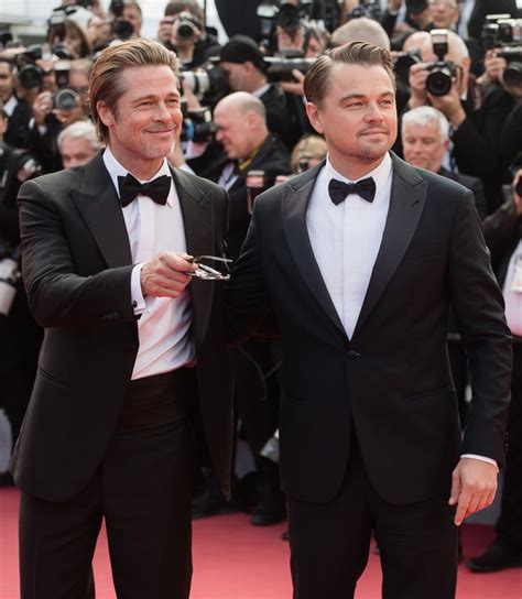 Brad Pitt and Leonardo DiCaprio Friendship Pictures | POPSUGAR ...