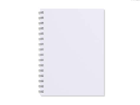 Blank white notebook | PSDGraphics