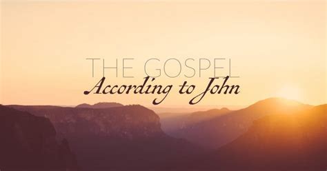 The Gospel According to John | Series | Redeemer Church