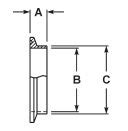 Sanitary Tri-Clamp Short Ferrule | Stainless Steel | Sanitary Fittings